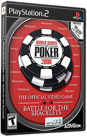 World Series of Poker 2008: Battle for the Bracelets - Box - 3D Image