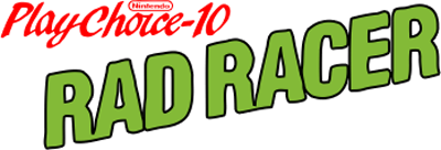 Rad Racer - Clear Logo Image