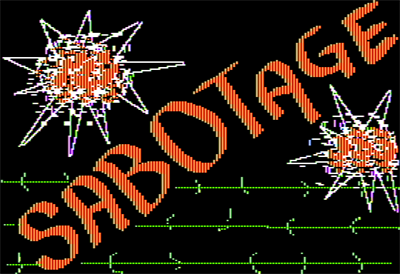 Sabotage - Screenshot - Game Title Image