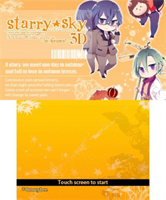 Starry Sky: In Autumn 3D - Screenshot - Game Title Image