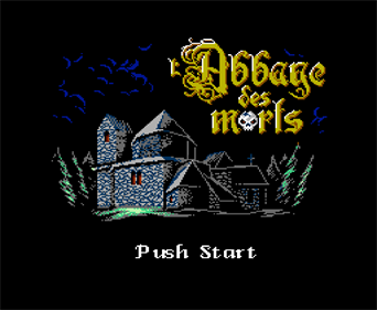 L'Abbaye des Morts - Screenshot - Game Title Image