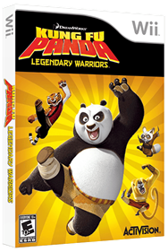 Kung Fu Panda: Legendary Warriors - Box - 3D Image