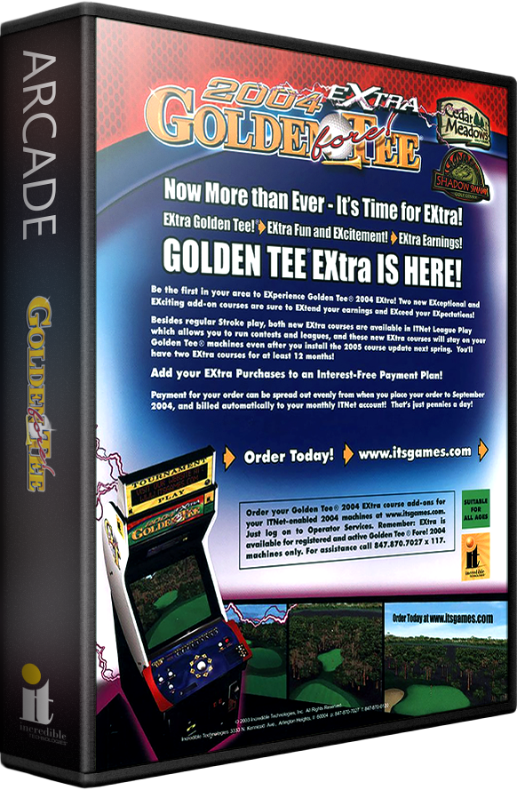 Golden Tee Fore! 2004 Extra Images - LaunchBox Games Database