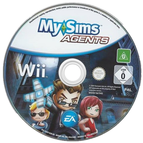 MySims Agents - Disc Image