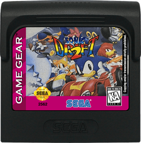 Sonic Drift 2 - Cart - Front Image