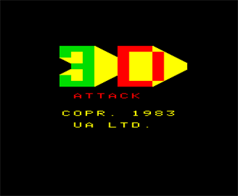 3D Attack - Screenshot - Game Title Image