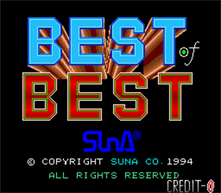 Best of Best - Screenshot - Game Title Image