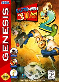 Earthworm Jim 2 - Box - Front Image