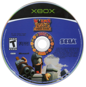 Worms Forts: Under Siege - Disc Image