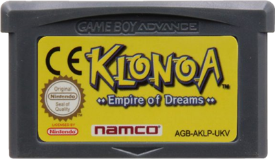 Klonoa: Empire of Dreams - Cart - Front Image