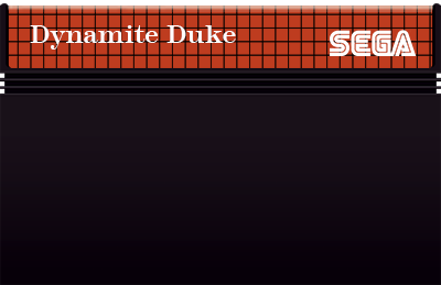 Dynamite Duke - Cart - Front Image