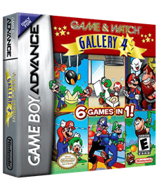 Game & Watch Gallery 4 - Box - 3D Image