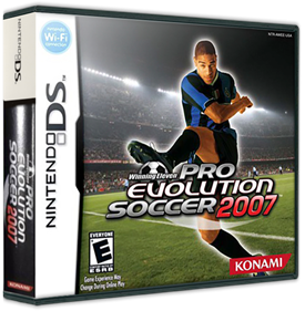 Winning Eleven Pro Evolution Soccer 2007 - Box - 3D Image