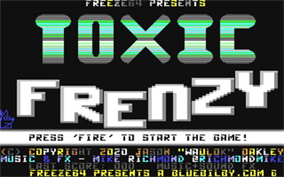 Toxic Frenzy - Screenshot - Game Title Image