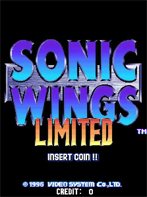 Sonic Wings Limited - Screenshot - Game Title