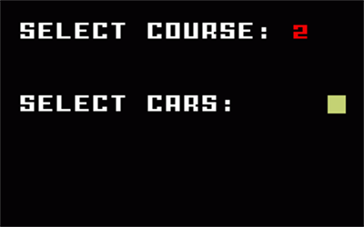 Auto Racing - Screenshot - Game Select Image