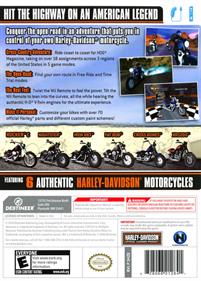 Harley-Davidson: Road Trip - Box - Back Image