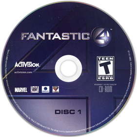 Fantastic Four - Disc Image