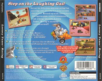 Looney Tunes Racing - Box - Back Image