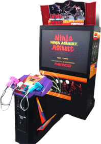 Ninja Assault - Arcade - Cabinet Image