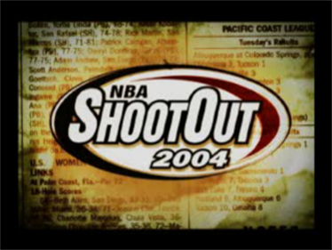 NBA ShootOut 2004 - Screenshot - Game Title Image