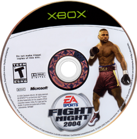 Fight Night 2004 - Disc Image