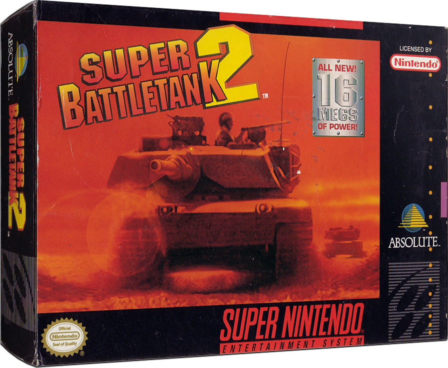 super battle tank game boy box art