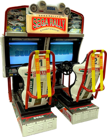 Sega Rally Championship - Arcade - Cabinet Image