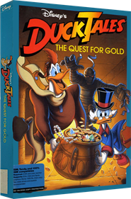 Duck Tales: The Quest for Gold - Box - 3D Image
