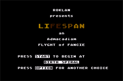 Lifespan - Screenshot - Game Title Image