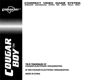 Beast Fighter - Box - Back Image