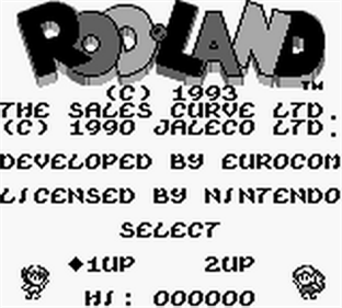 RodLand - Screenshot - Game Title Image