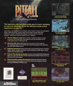 Pitfall: The Mayan Adventure - Box - Back Image