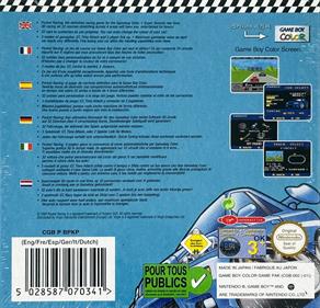 Pocket Racing - Box - Back Image