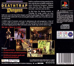 Deathtrap Dungeon - Box - Back