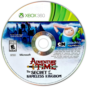 Adventure Time: The Secret of the Nameless Kingdom - Disc Image