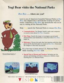 Yogi Bear Visits... the National Parks - Box - Back Image