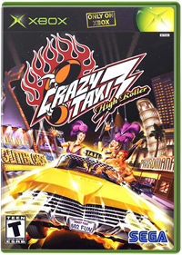 Crazy Taxi 3: High Roller - Box - Front - Reconstructed
