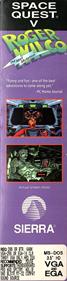Space Quest V: Roger Wilco: The Next Mutation - Box - Spine Image