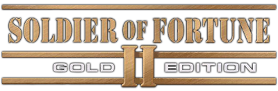 Soldier of Fortune II: Double Helix - Clear Logo Image