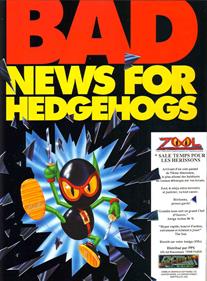 Zool: Ninja of the 'Nth' Dimension - Advertisement Flyer - Front Image