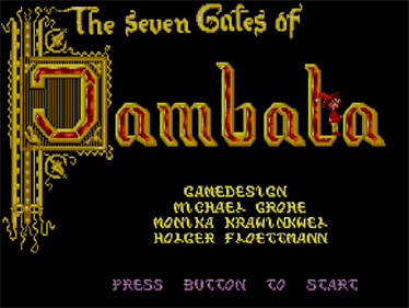 The Seven Gates Of Jambala - Screenshot - Game Title Image