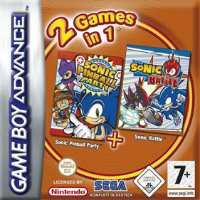 2 Games in 1: Sonic Battle & Sonic Pinball Party