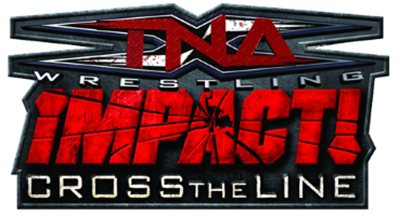 TNA iMPACT! Cross the Line - Clear Logo Image