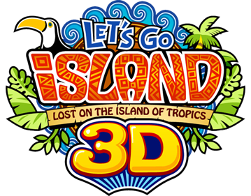 Let's Go Island 3D: Lost on the Island of Tropics - Clear Logo Image