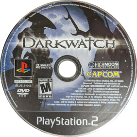 Darkwatch - Disc Image
