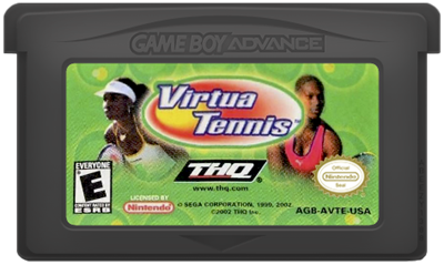 Virtua Tennis - Cart - Front Image