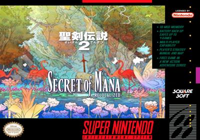 Secret of Mana: Relocalized - Fanart - Box - Front Image