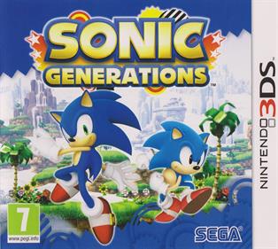 Sonic Generations - Box - Front Image