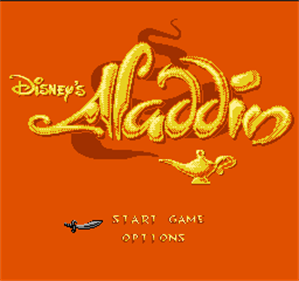 Aladdin (NMS Software) - Screenshot - Game Title Image